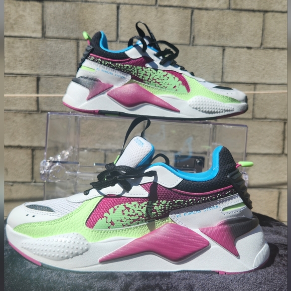 PUMA RS-X Blaster Mens Sneakers Running Shoes  Color: Multicolor Mens Size: 8 - Picture 1 of 8